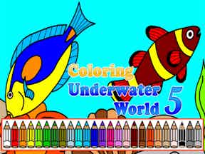 Coloring underwater world 5