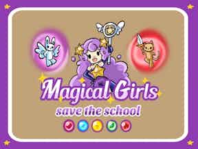 Magical girl save the school
